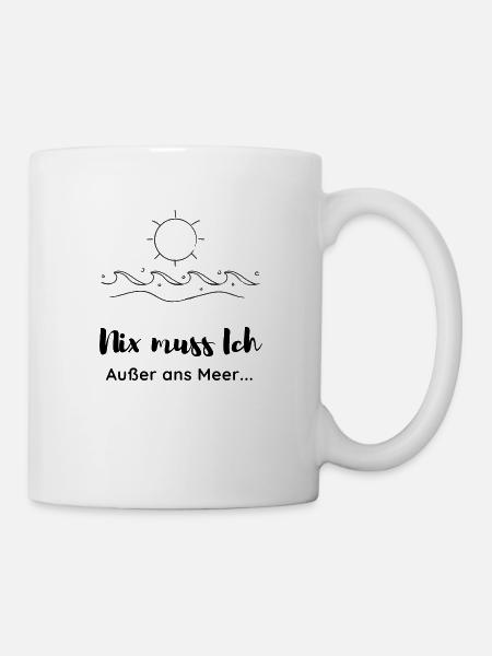 Meer - Tasse - Weiß