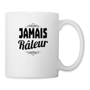 jamais râleur - Mug blanc - blanc - Droite