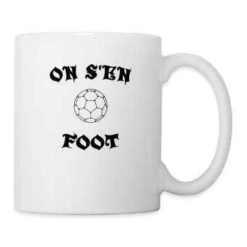 Humour football - Mug blanc - blanc - Droite