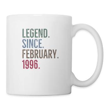 Legend Since February 1996 - Mug - white - Right