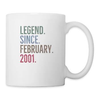 Legend Since February 2001 - Mug - white - Right