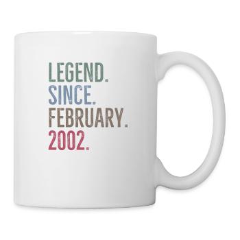 Legend Since February 2002 - Mug - white - Right