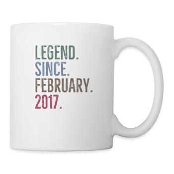 Legend Since February 2017 - Mug - white - Right