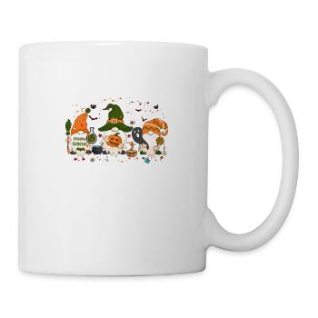 Tis the Season, Halloween Gnomes, Thanksgiving Gif - Mug - white - Right