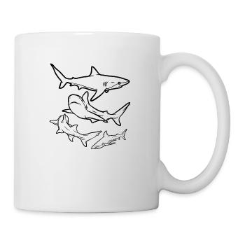 Haie - Tasse - Weiß - Rechts