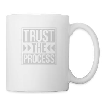 trust the process Quote - Mug - white - Right