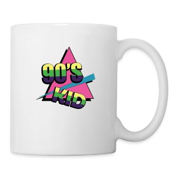 Proverbes des années 1990 Idée cadeau des années 90 - Mug blanc - blanc - Droite