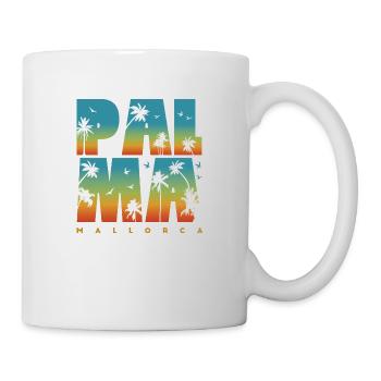 Mallorca Holiday Party Malle Gift Idea - Mug - white - Right