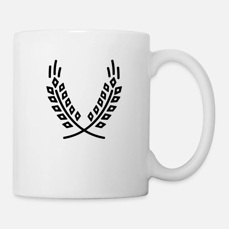Ähren - Tasse - Weiß