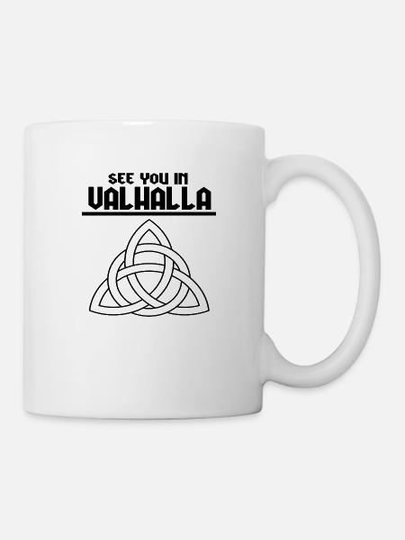 Valhalla - Tasse - Weiß