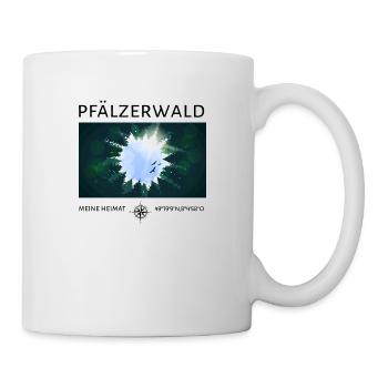 Pfälzerwald- Meine Heimat - Tasse - Weiß - Rechts