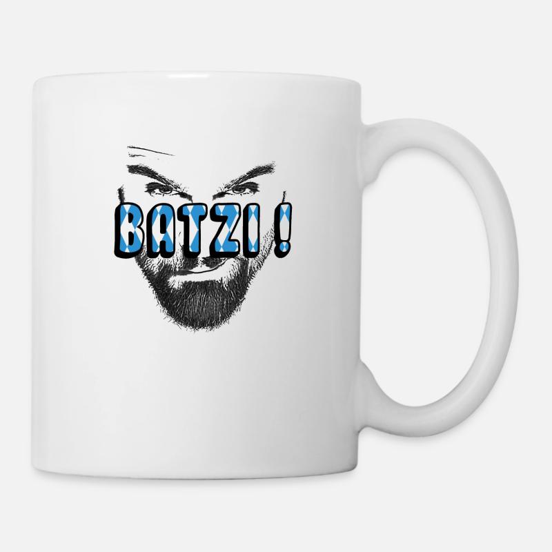 Batzi bayrisch dialekt - Tasse - Weiß