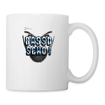 bassd scho bayrisch dialekt - Tasse - Weiß - Rechts