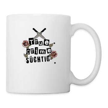 true crime podcast - Tasse - Weiß - Rechts