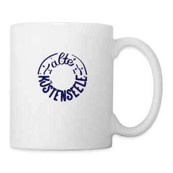 Alte Küstenseele - Tasse - Weiß - Rechts