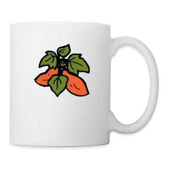 Patate douce cuisine exotique idée cadeau amusante - Mug blanc - blanc - Droite