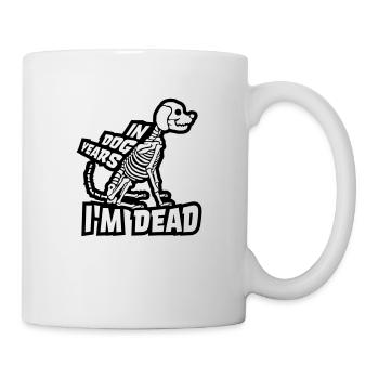 in dog years Dead - Mug - white - Right