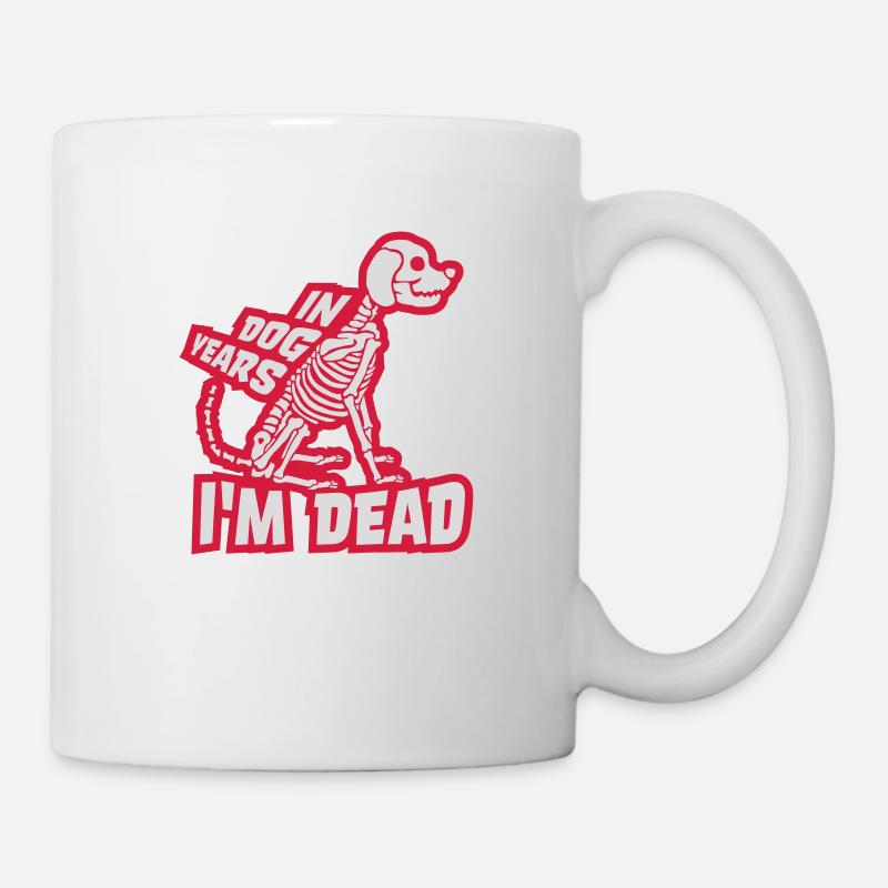 in dog years Dead - Mug - white
