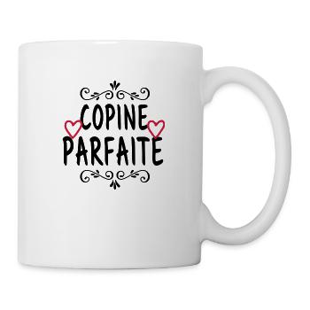 copine parfaite / cadeau humour copine - Mug blanc - blanc - Droite