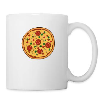 Pizza Pizza Baker Pizza Food Idée cadeau - Mug blanc - blanc - Droite