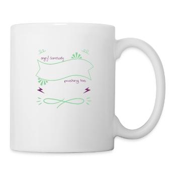 statement biomedical engineering bot funny quote - Tasse - Weiß - Rechts