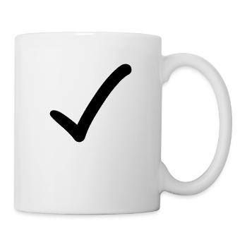 Hook Emoji Sketch Drawing - Mug - white - Right