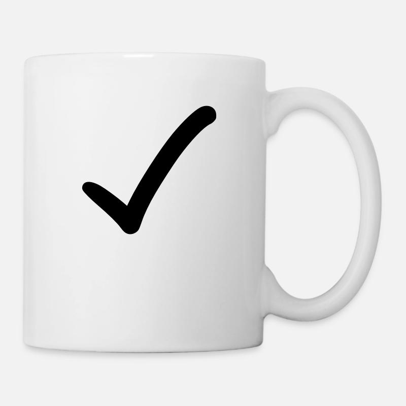 Hook Emoji Sketch Drawing - Mug - white