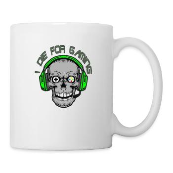 Gamer Skull - Mug - white - Right