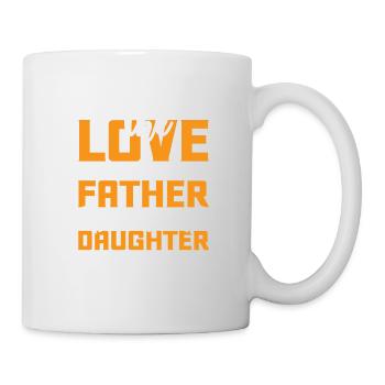 father and daughter / father / daughter / gift - Mug - white - Right