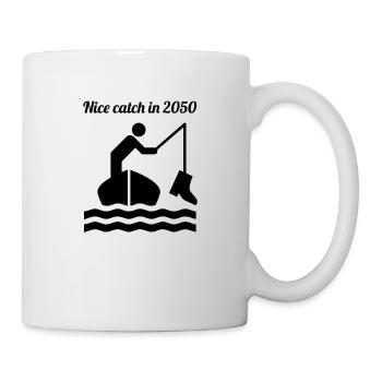 Belle prise - Mug blanc - blanc - Droite
