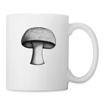 Mushroom Mushrooms Poisonous Mushrooms Mycology Earthy Natural 8 - Mug - white - Right
