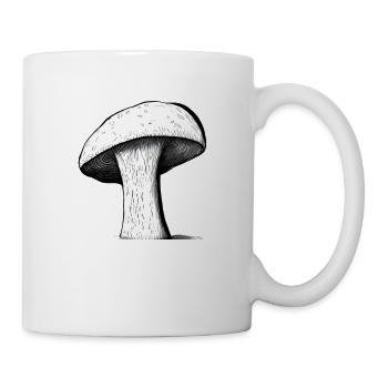 Mushroom Mushrooms Poisonous Mushrooms Mycology Earthy Natural 10 - Mug - white - Right