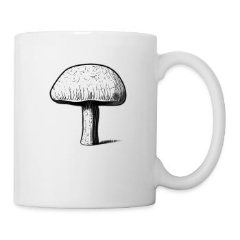 Mushroom Mushrooms Poisonous Mushrooms Mycology Earthy Natural 12 - Mug - white - Right