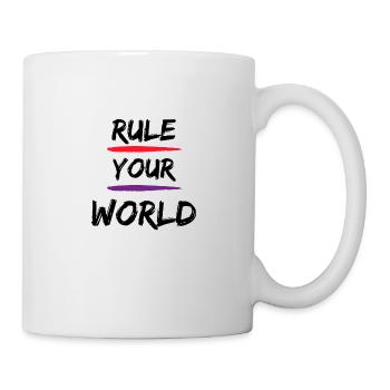Rule your World - Tasse - Weiß - Rechts
