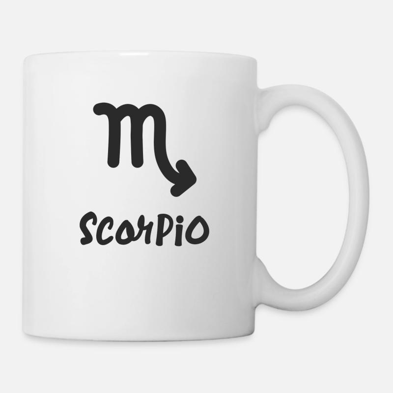 Zodiac sign Scorpio - Mug - white