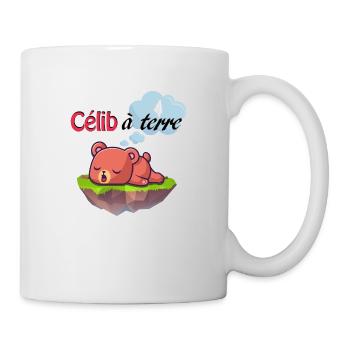 Célibataire à bout - Mug blanc - blanc - Droite