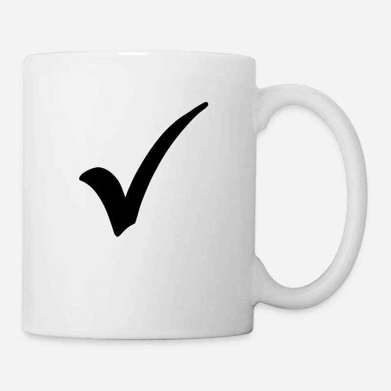 Hook Emoji Sketch Drawing Black - Mug - white