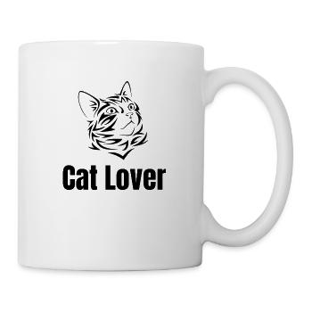 Cat Lover - Mug - white - Right