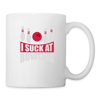 Je suis nul au bowling - Mug blanc - blanc - Droite