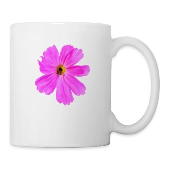 Clematis flower pink - TShirtAngel Flowers - Mug - white - Right