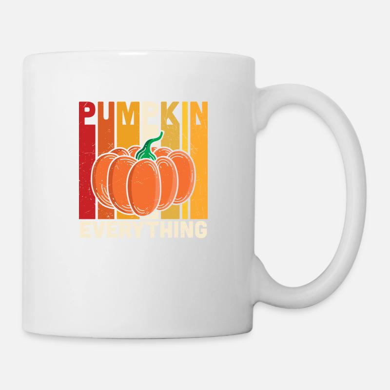 pumpkin everything - Funny Turkey - Mug - white