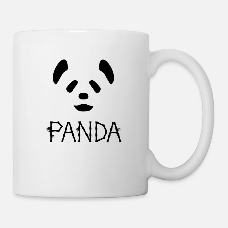 Panda Noir - Tasse - Weiß