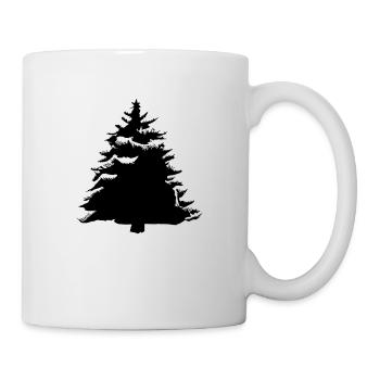 Christmas Tree Christmas Tree Winter Vector 18 - Mug - white - Right