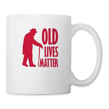 old lives matter quote - Mug - white - Right