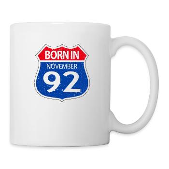 Born in November 1992 - Mug - white - Right