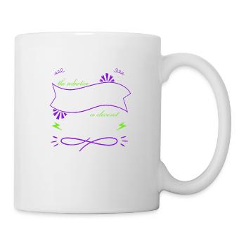 writers literature author quote bmx bday writer - Tasse - Weiß - Rechts