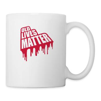 old lives matter quote - Mug - white - Right