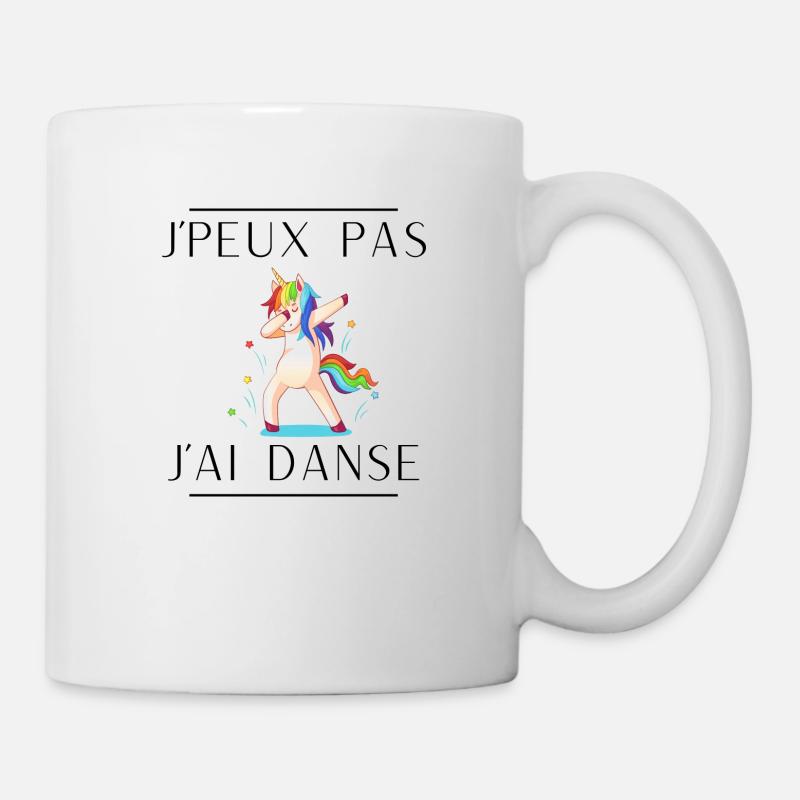 J'peux pas j'ai danse - Mug blanc - blanc