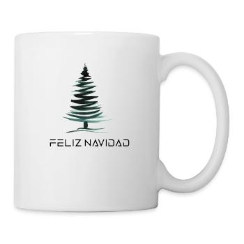 Merry Christmas , Feliz Navidad , Frohe Weihnachte - Mug - white - Right