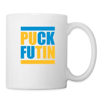 Conception du logo Puck Futin - Mug blanc - blanc - Droite